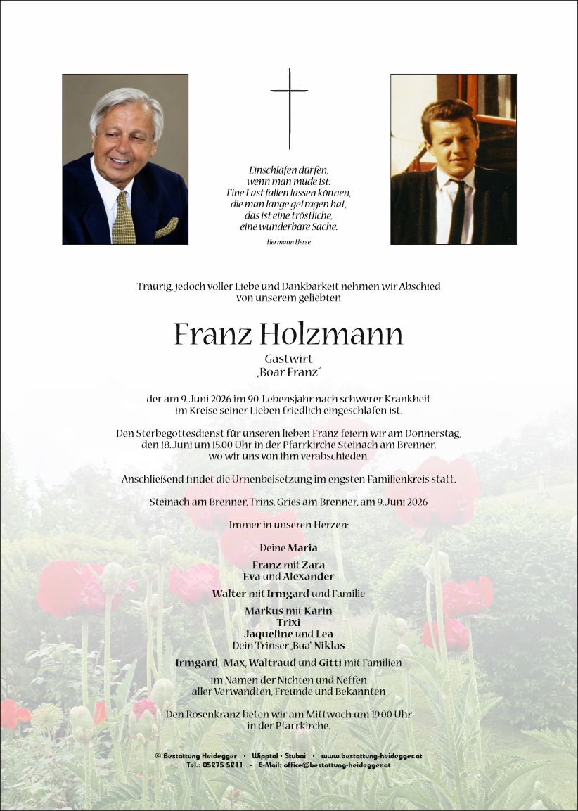 Franz  Holzmann